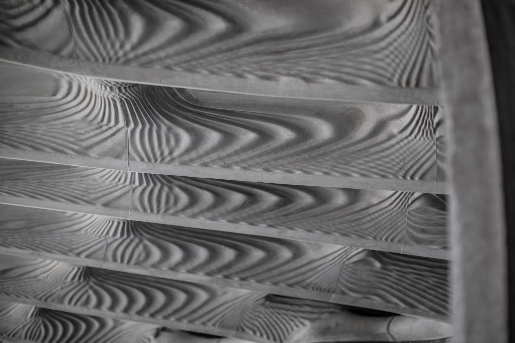 В Швейцарской высшей технической школе Цюриха создают легкий бетонный потолок с использованием 3D-песочной печати