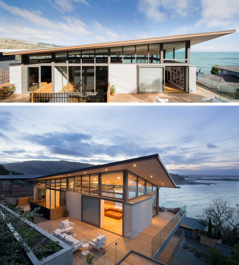 Этот дом на холме в Новой Зеландии был спроектирован для удивительных видов на океан